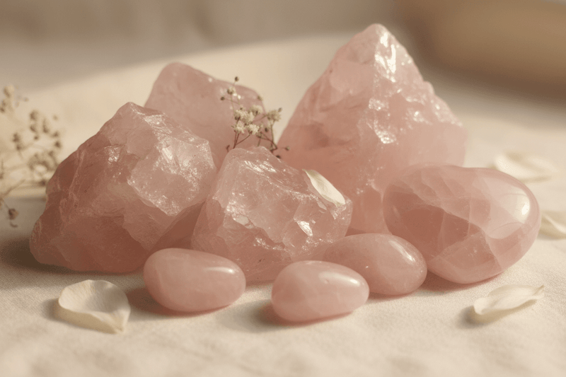 Quarzo rosa: gentilezza silenziosa - Aureth