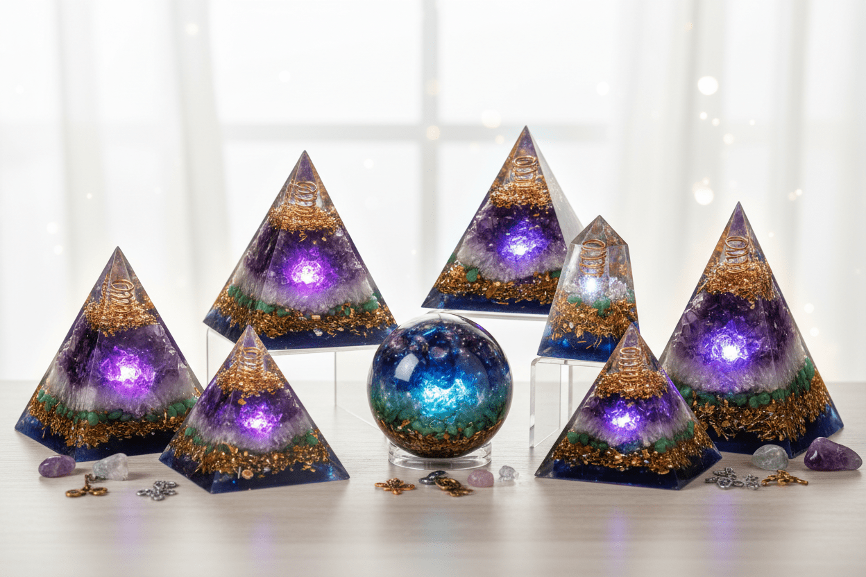 Oggetti in orgonite