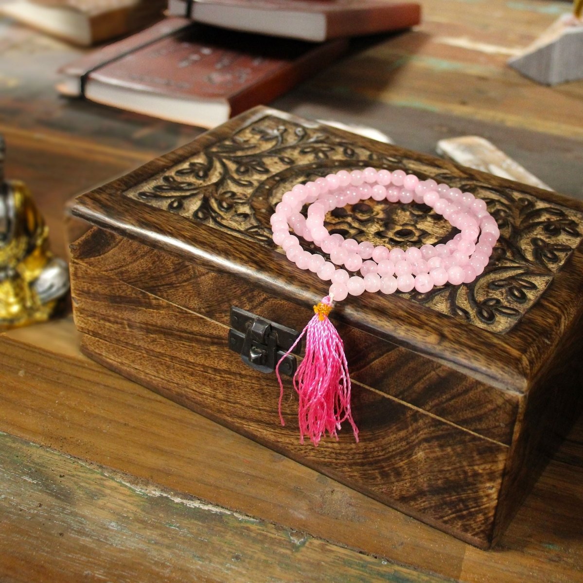 108 Bead Mala - Rose Quartz - Talen