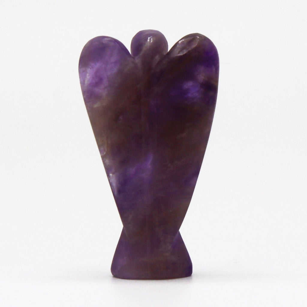 Angelo scolpito a mano in ametista - Aureth