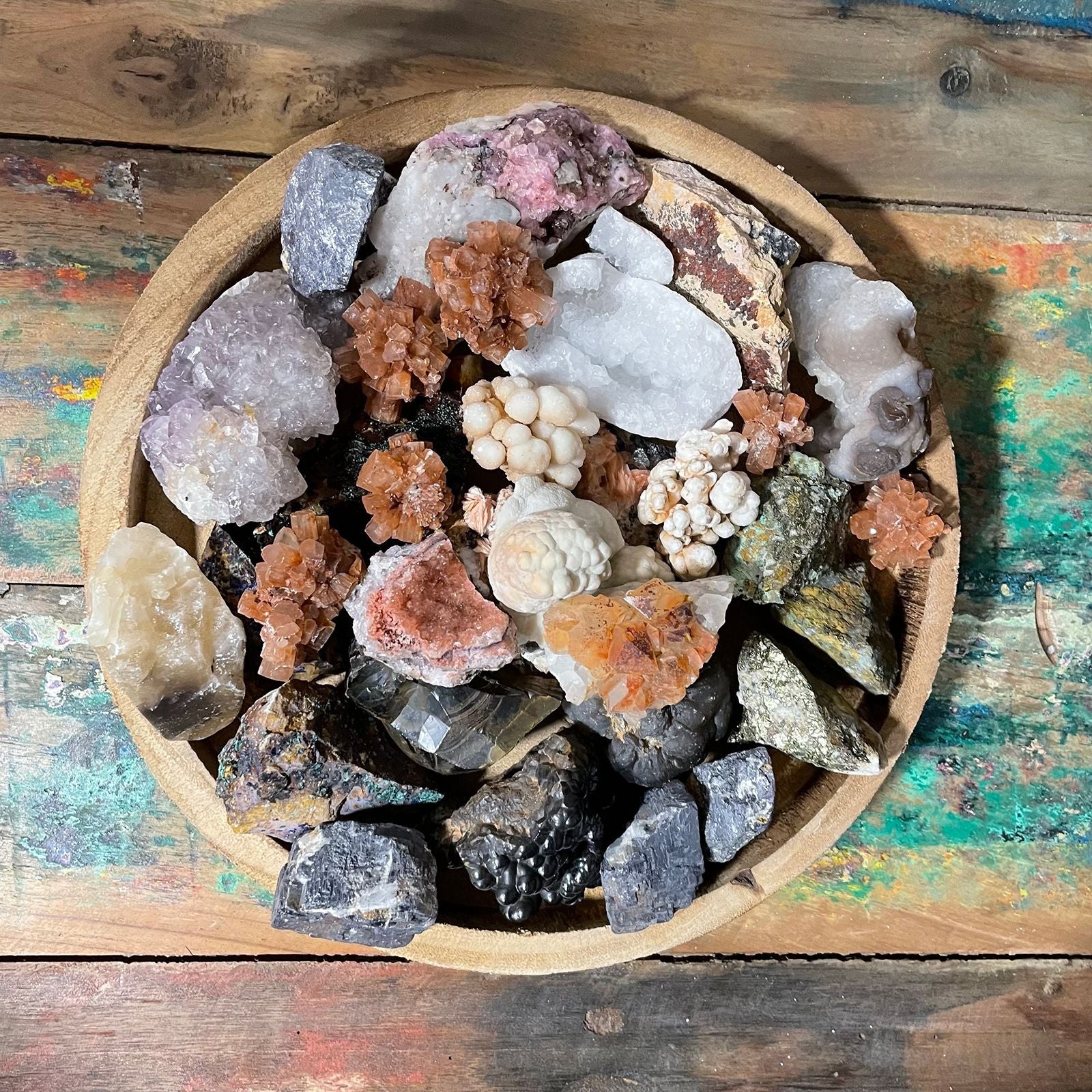 Campione di Minerali - Calcopirite (ca. 80 pezzi)