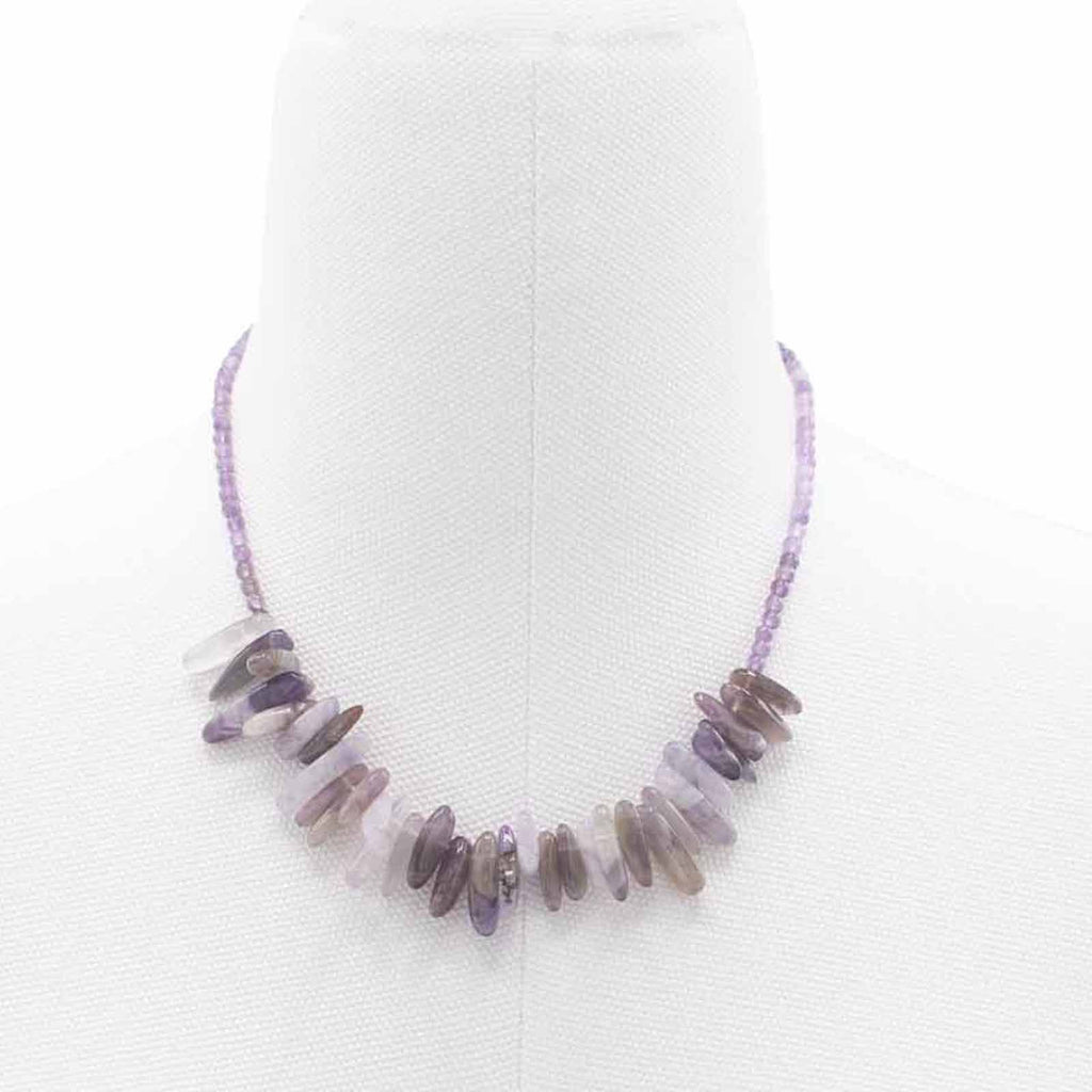 Collana Longstone Gem - Ametista