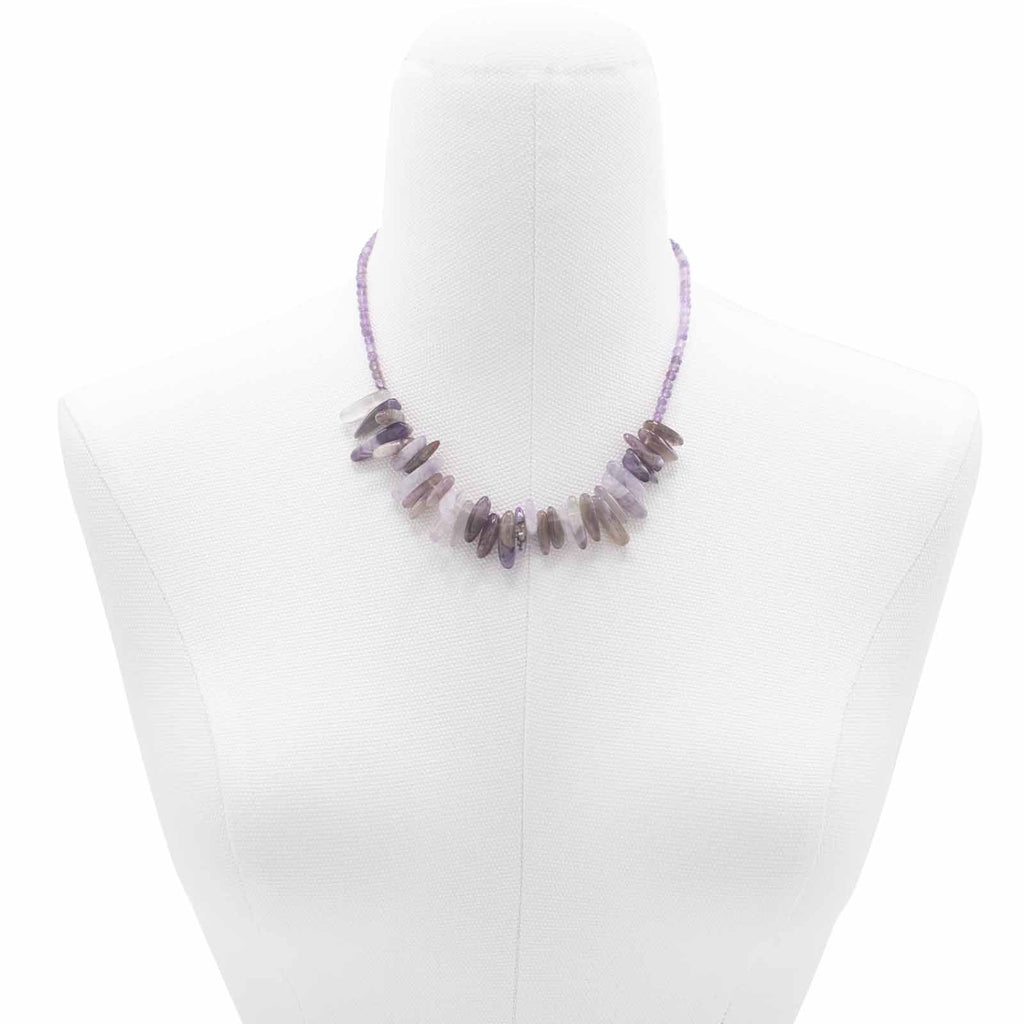 Collana Longstone Gem - Ametista