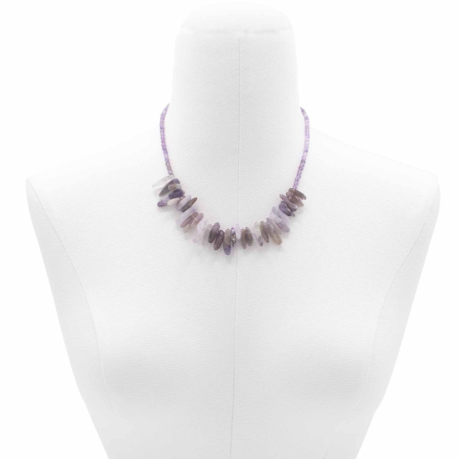 Collana Longstone Gem - Ametista