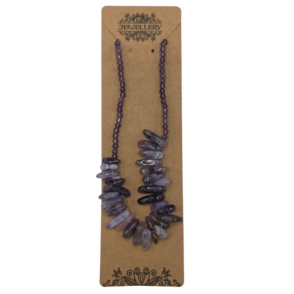 Collana Longstone Gem - Ametista