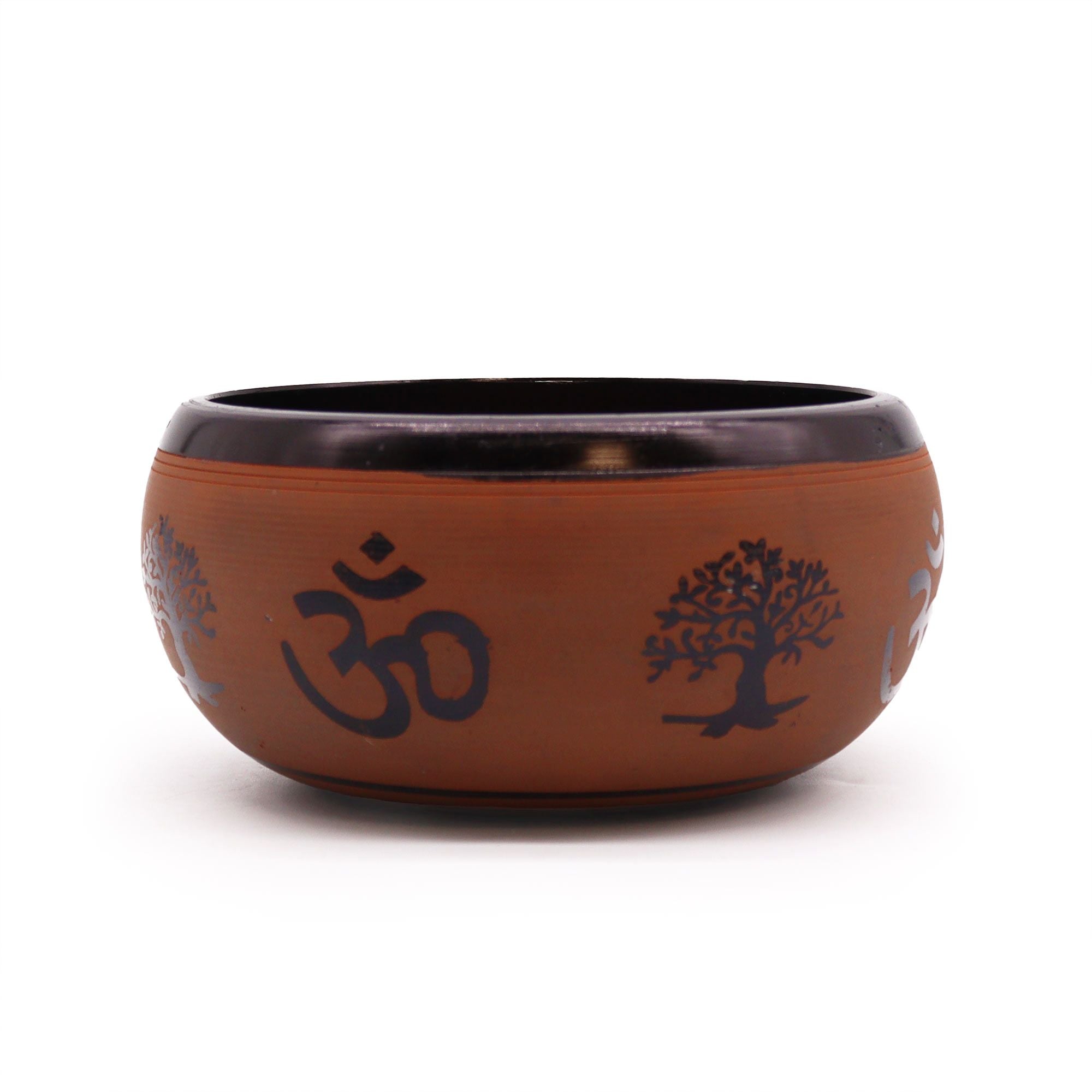 Ciotola Tibetana Earth Powder Om Buddha 16cm