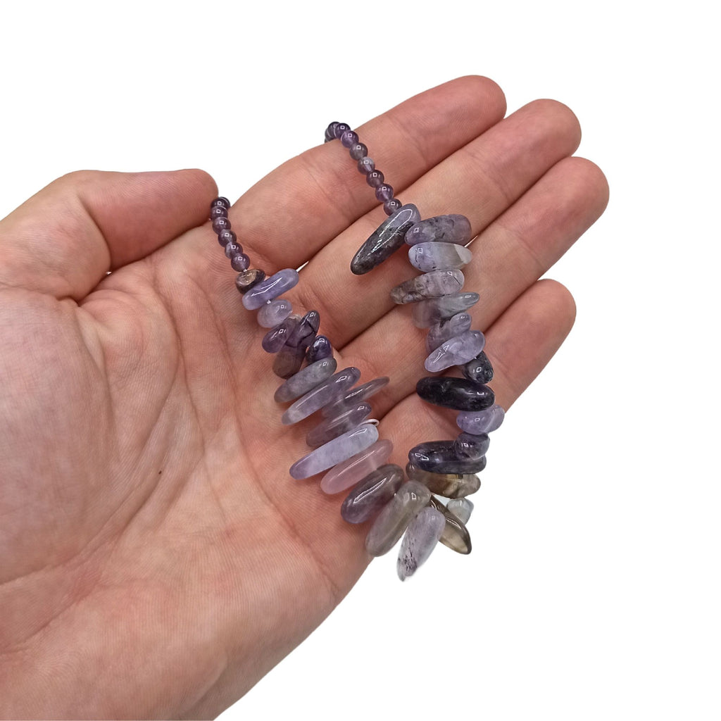 Collana Longstone Gem - Ametista