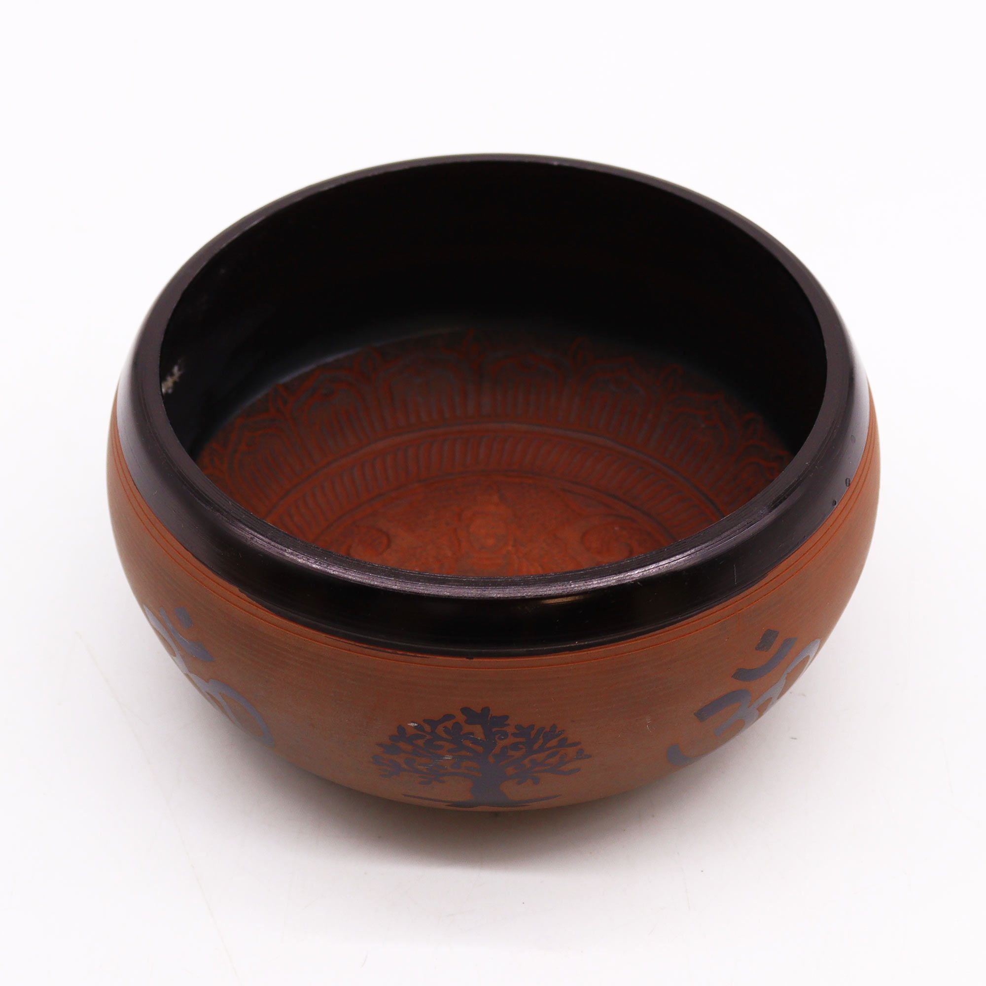 Ciotola Tibetana Earth Powder Om Buddha 16cm