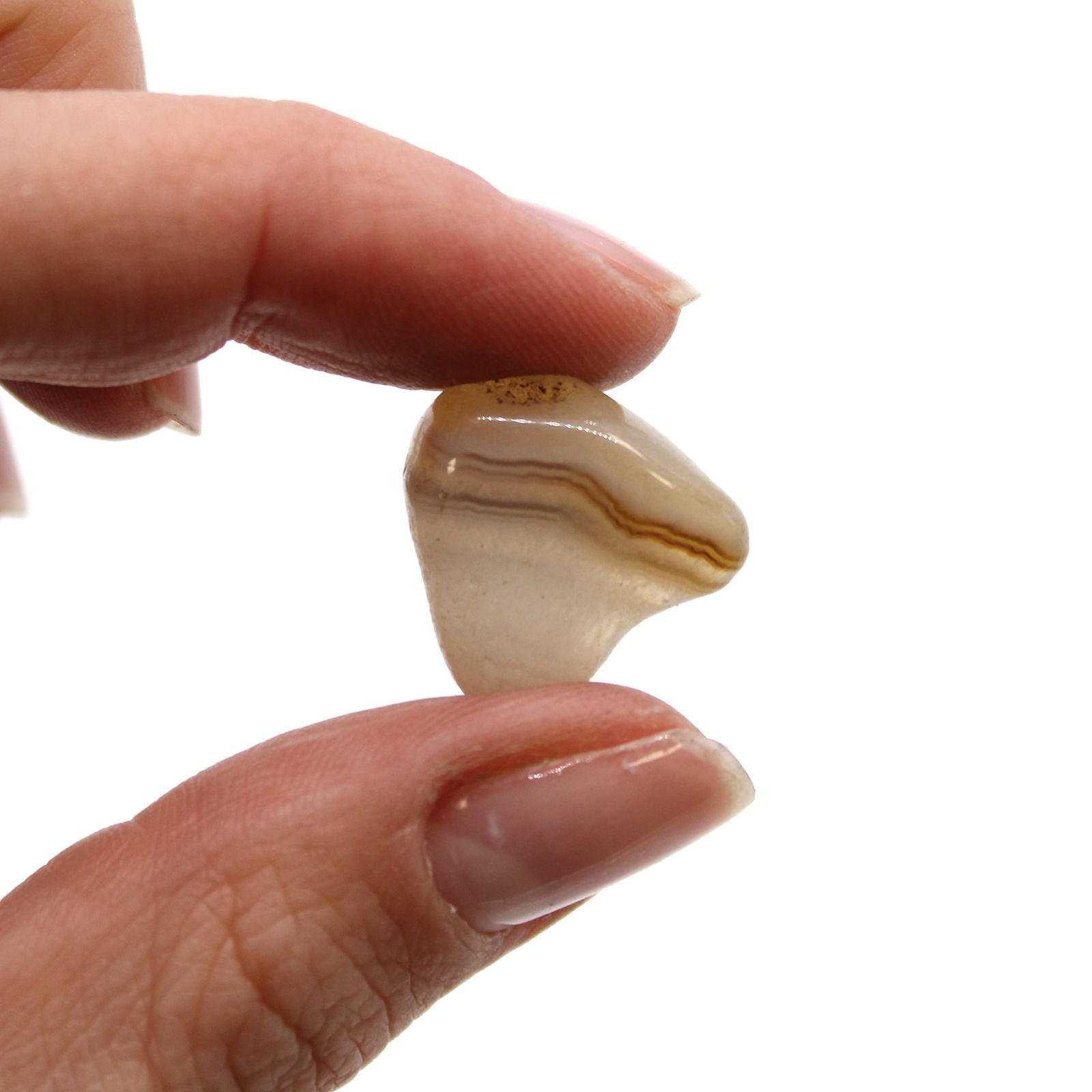 Pietre Tonde Africane - Agata Grigia Botswana 24pezzi