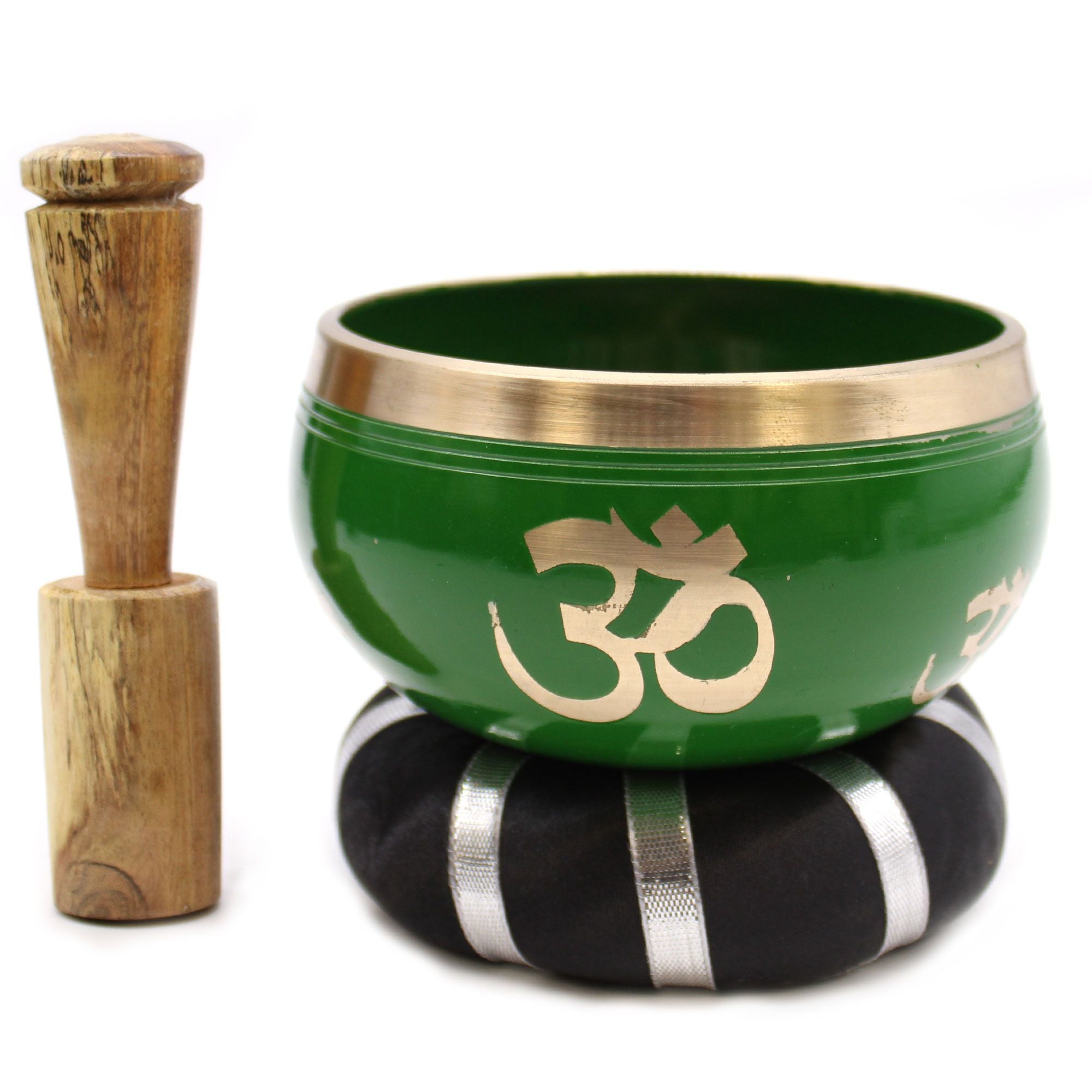 Set Ciotola Tibetana Albero della Vita Verde 10,7cm