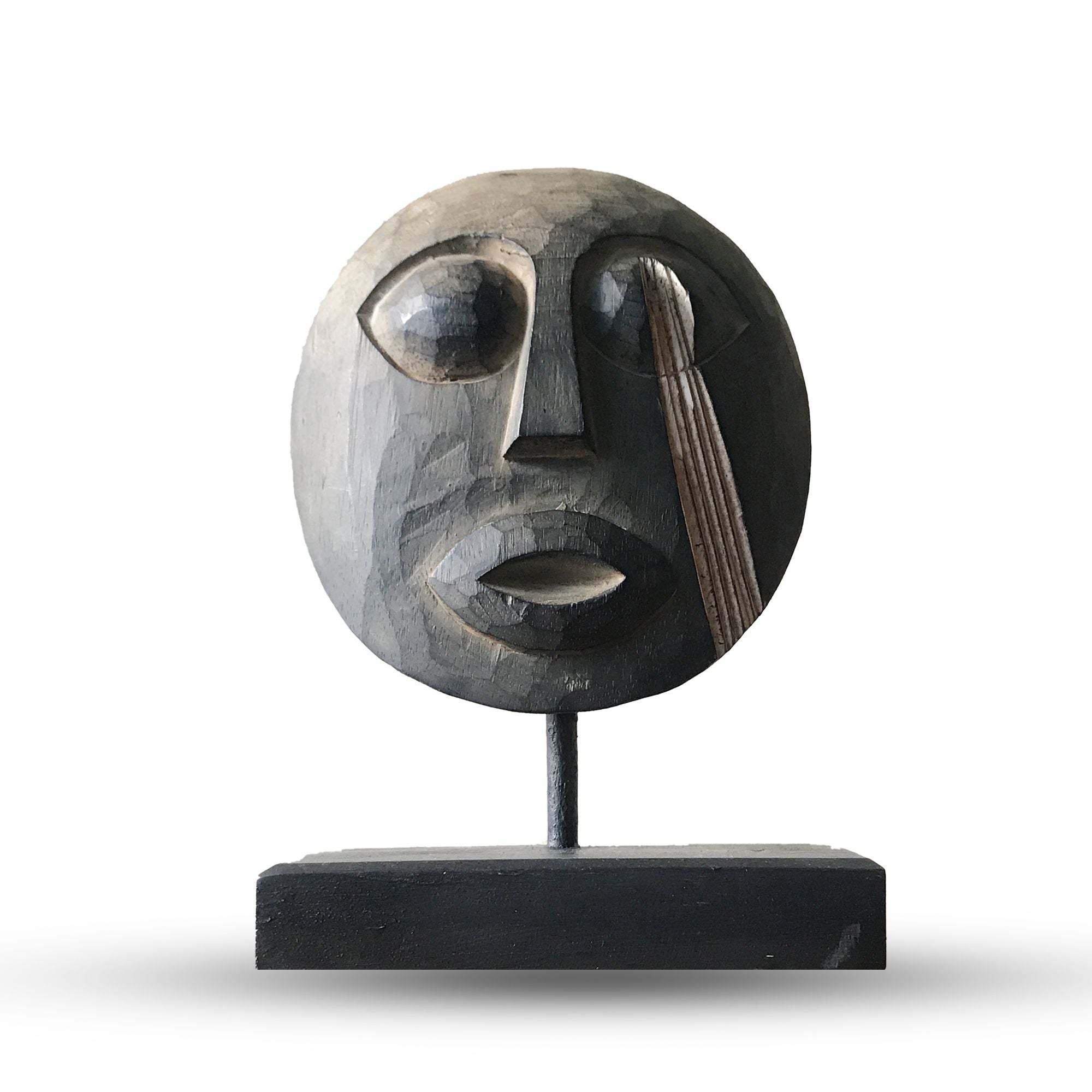 Maschera Decorativa Tribale Timor - Antico 27x20cm