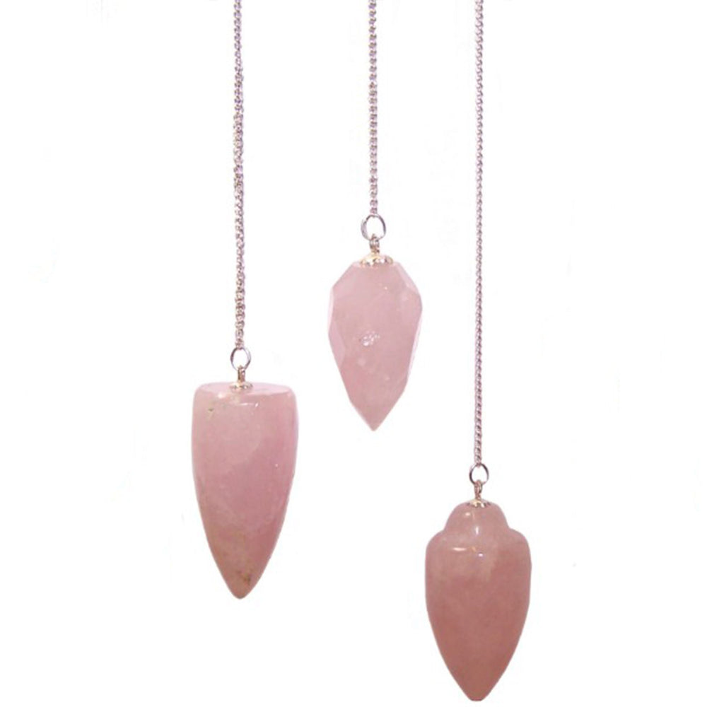 Pendolo Magico Quarzo Rosa - Chakra e Cuore 1pezzo