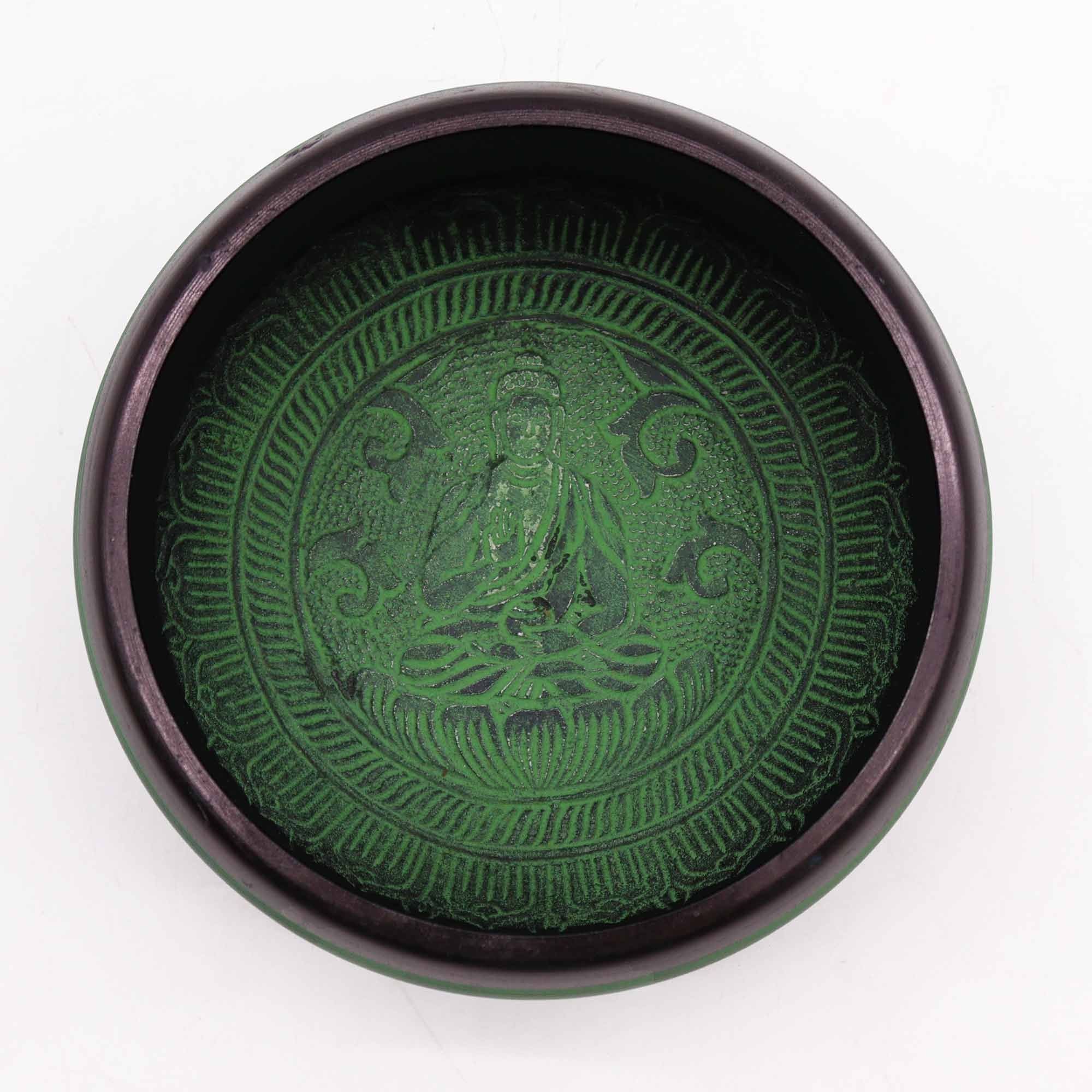 Campana Tibetana Mandala Buddha 16cm