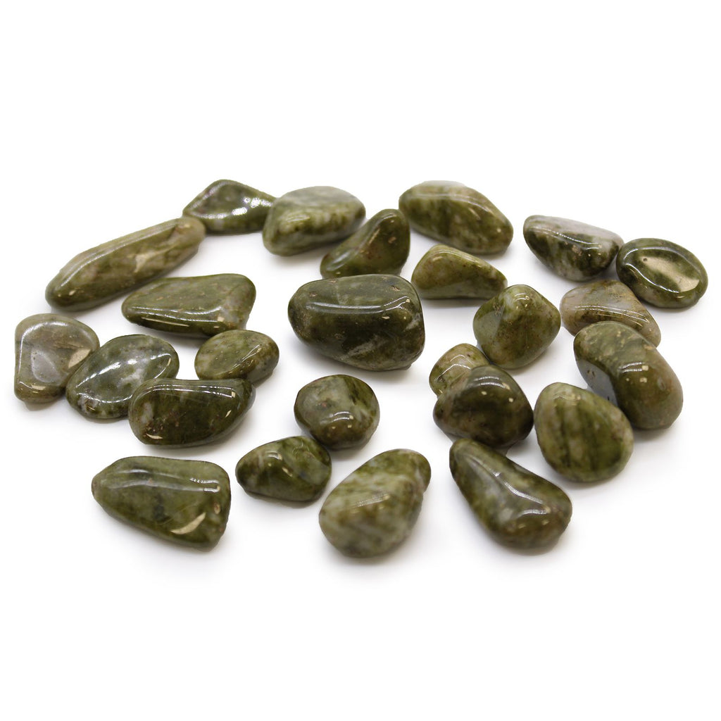 Pietrine Africane Piccole - Epidote Snowflake 24pezzi