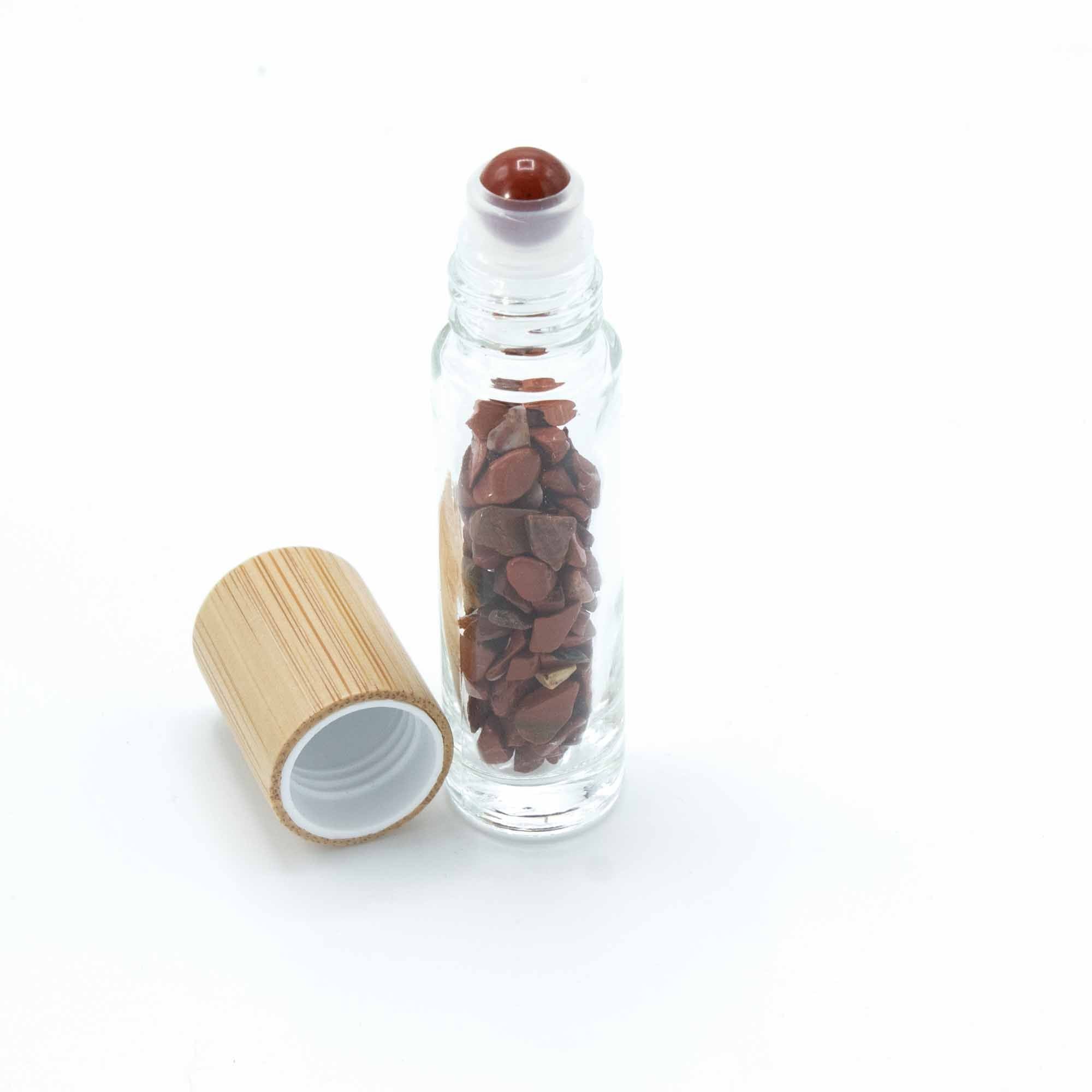 Roller Olio Essenziale Roll-On con Diaspro Rosso