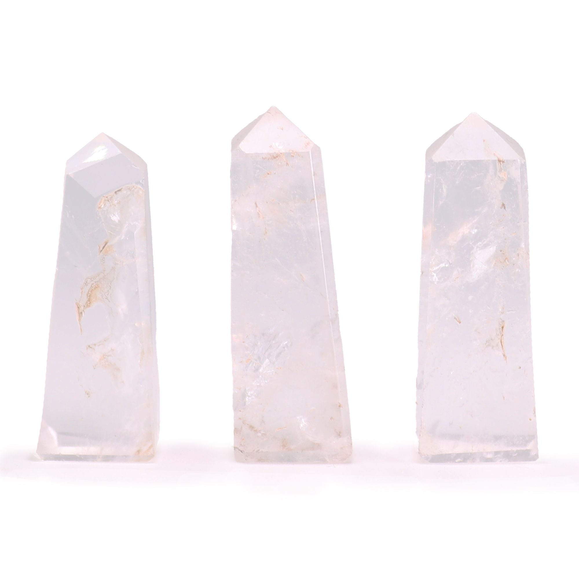 Obelisco Gemma 5cm - Quarzo Ialino 1pezzo