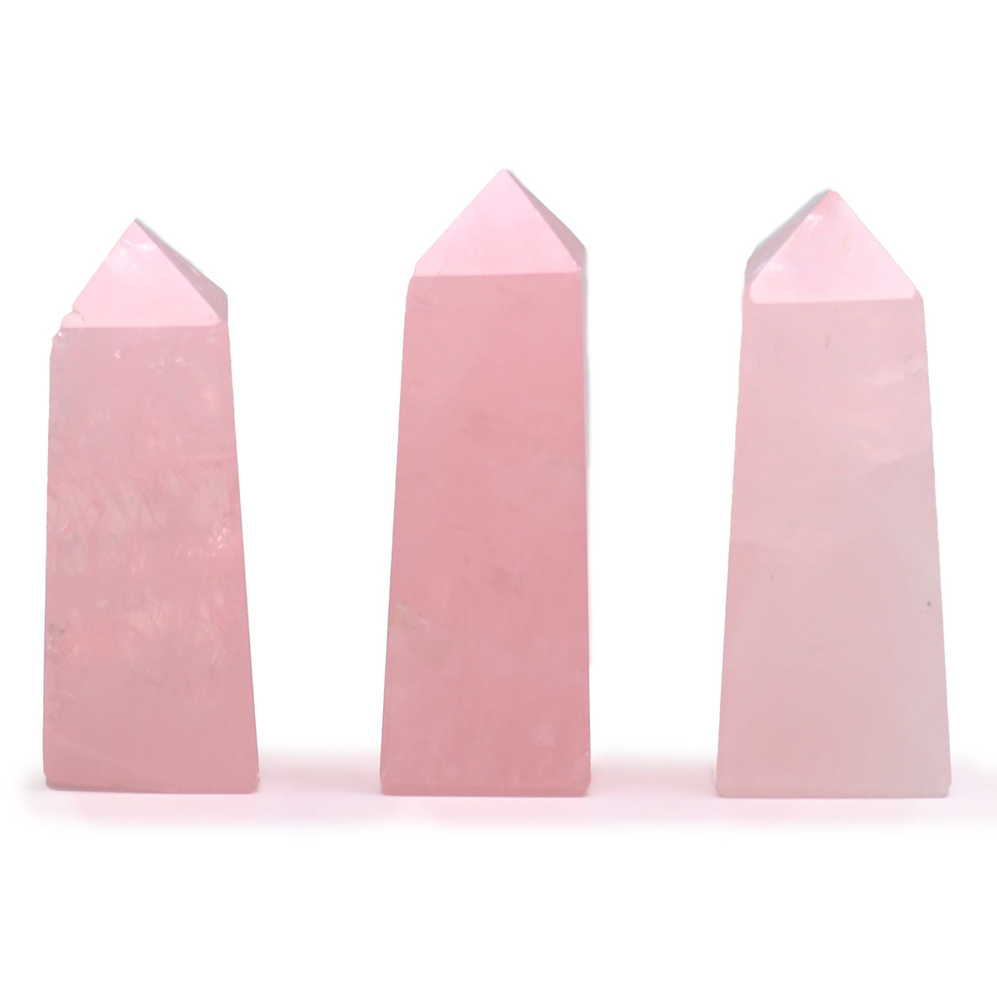 Obelisco di Quarzo Rosa 5cm - 1pezzo
