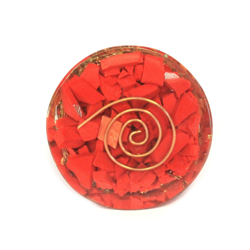 Orgonite Cono - 80mm - Multichip