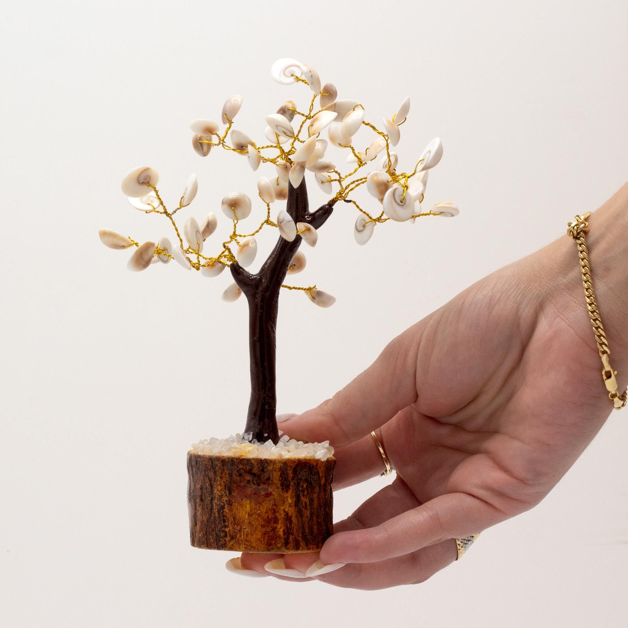 Albero della Vita in Pietra Gomati Chakra (60 Pietre)