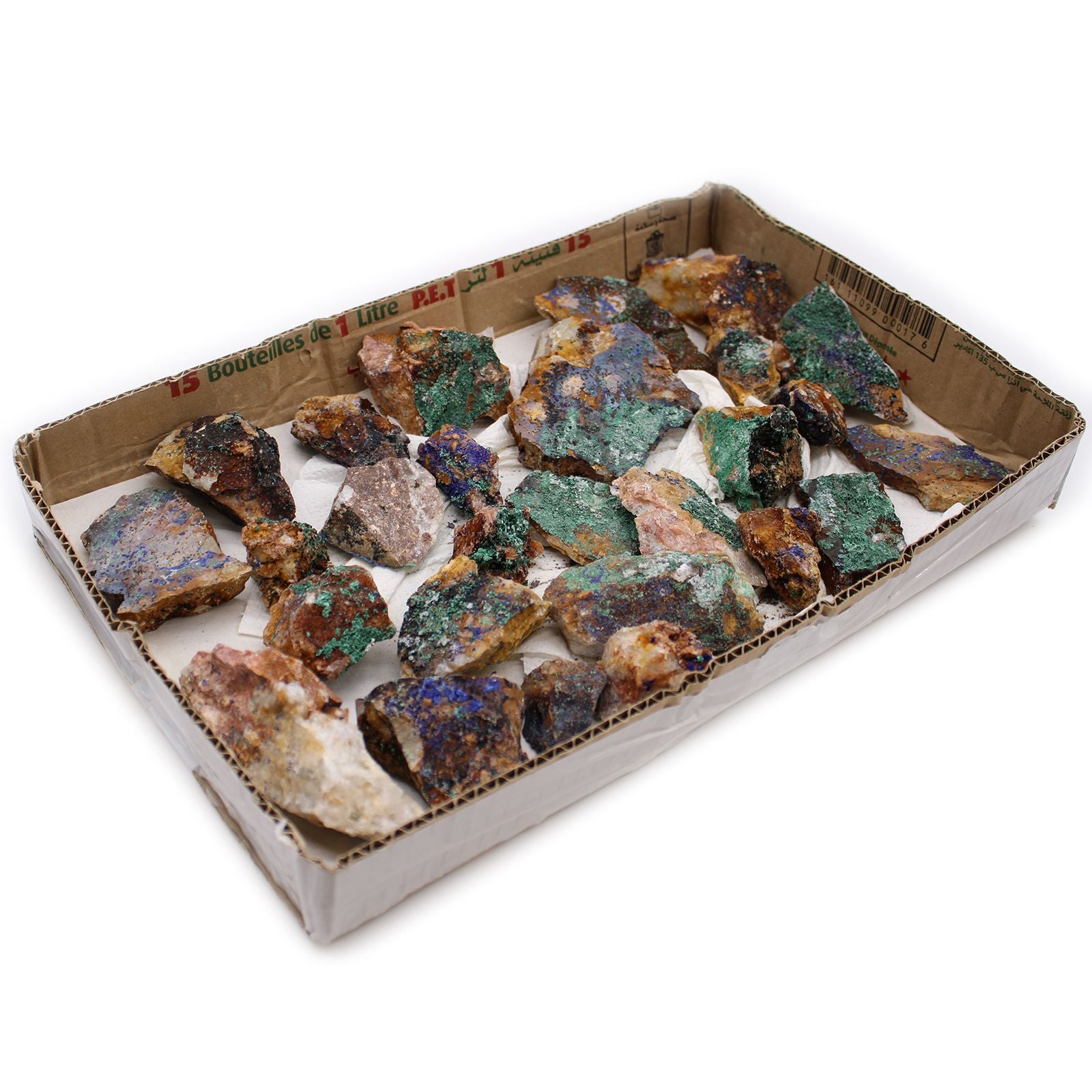 Campione Azurite Malachite (circa 20 pezzi)