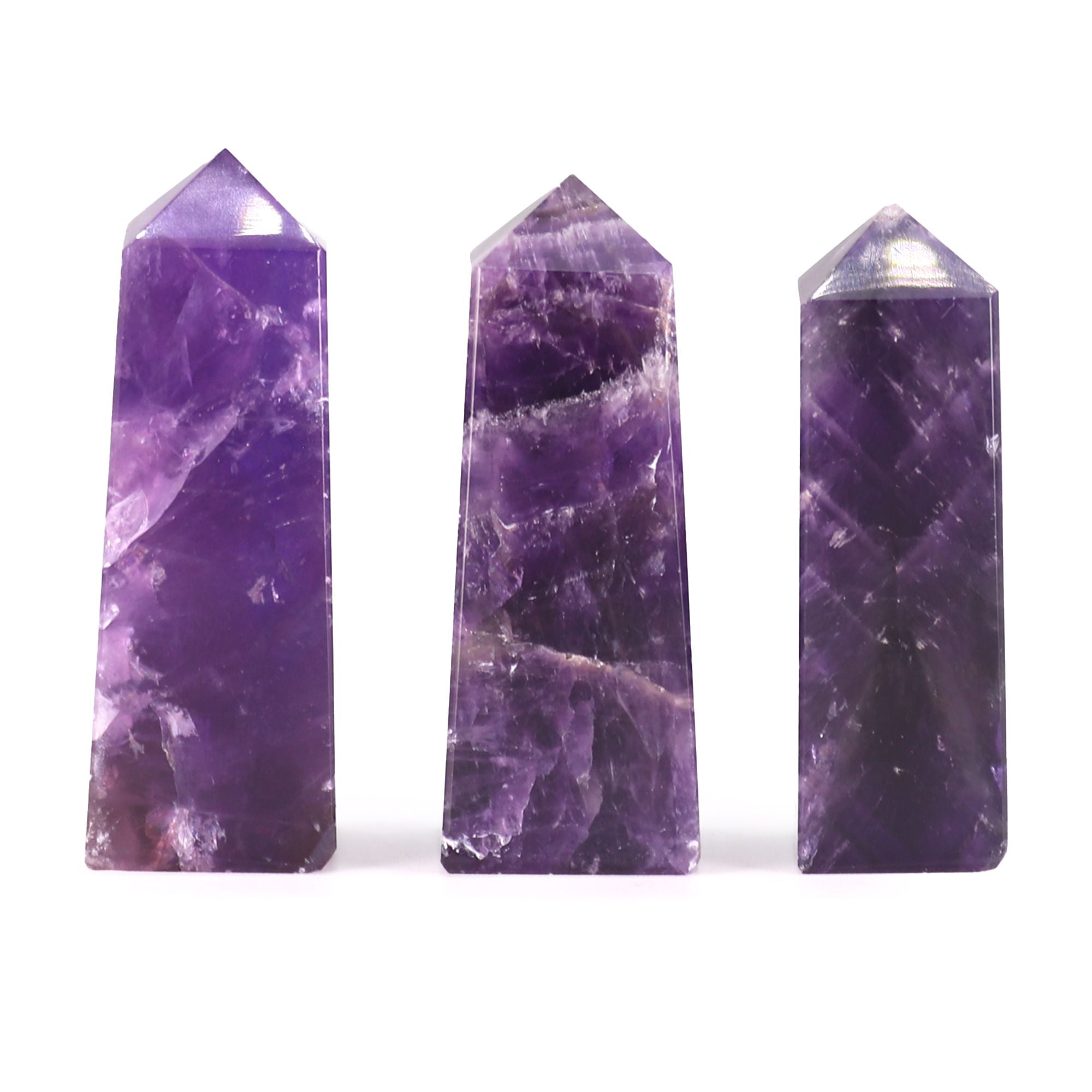 Obelisco Ametista Africana 5cm 1pezzo