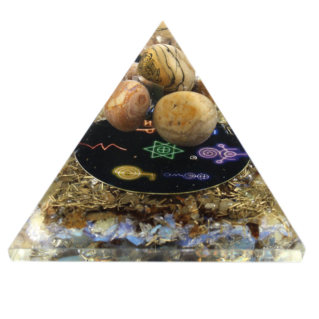 Piramide Orgonite - Midnight Reiki - 70mm