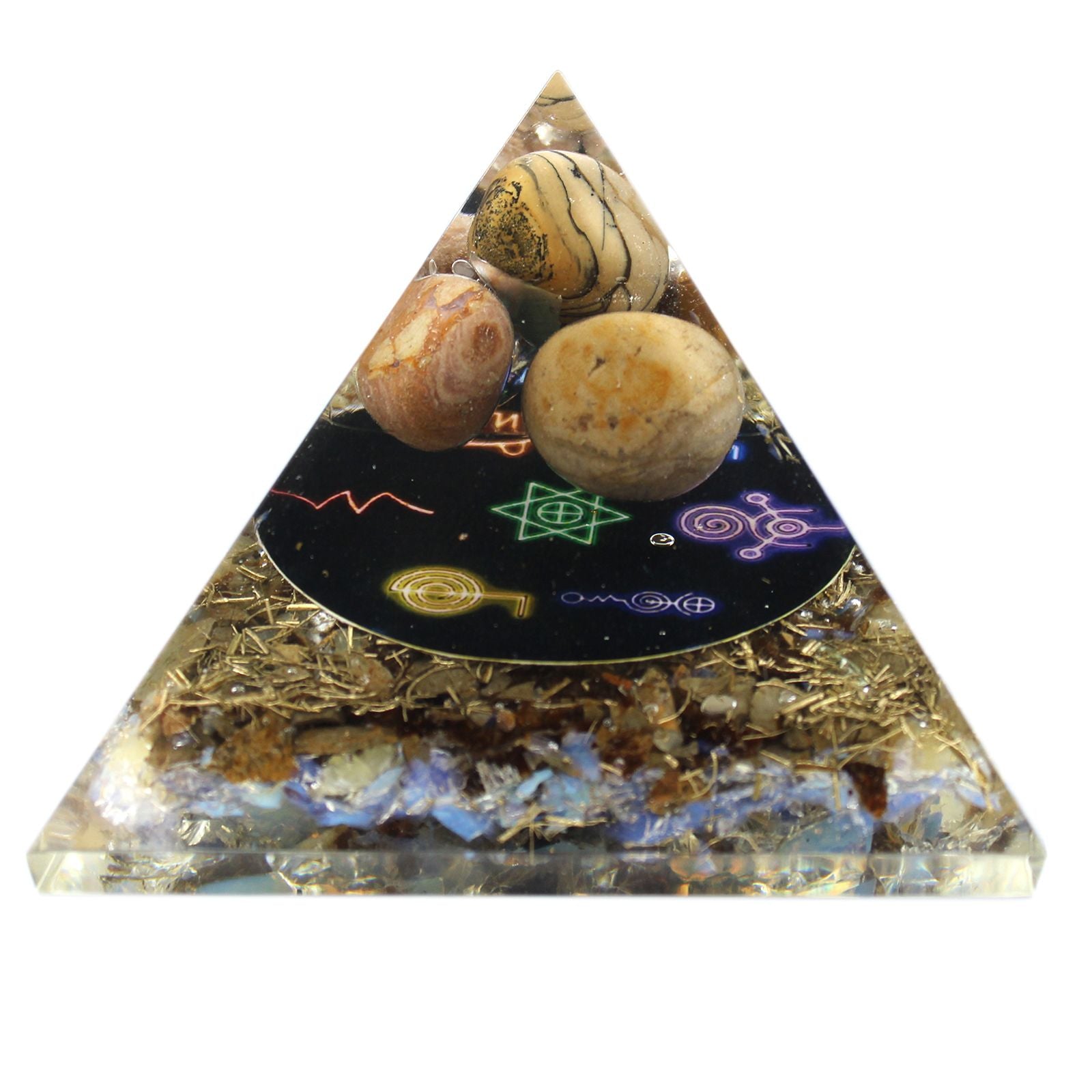 Piramide Orgonite - Midnight Reiki - 70mm