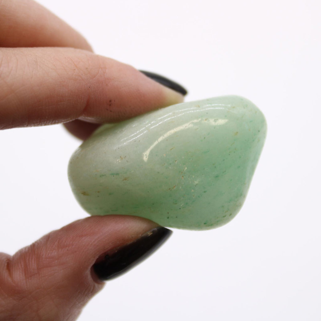 African Tumbled Stones Medium - Aventurine 12 pieces