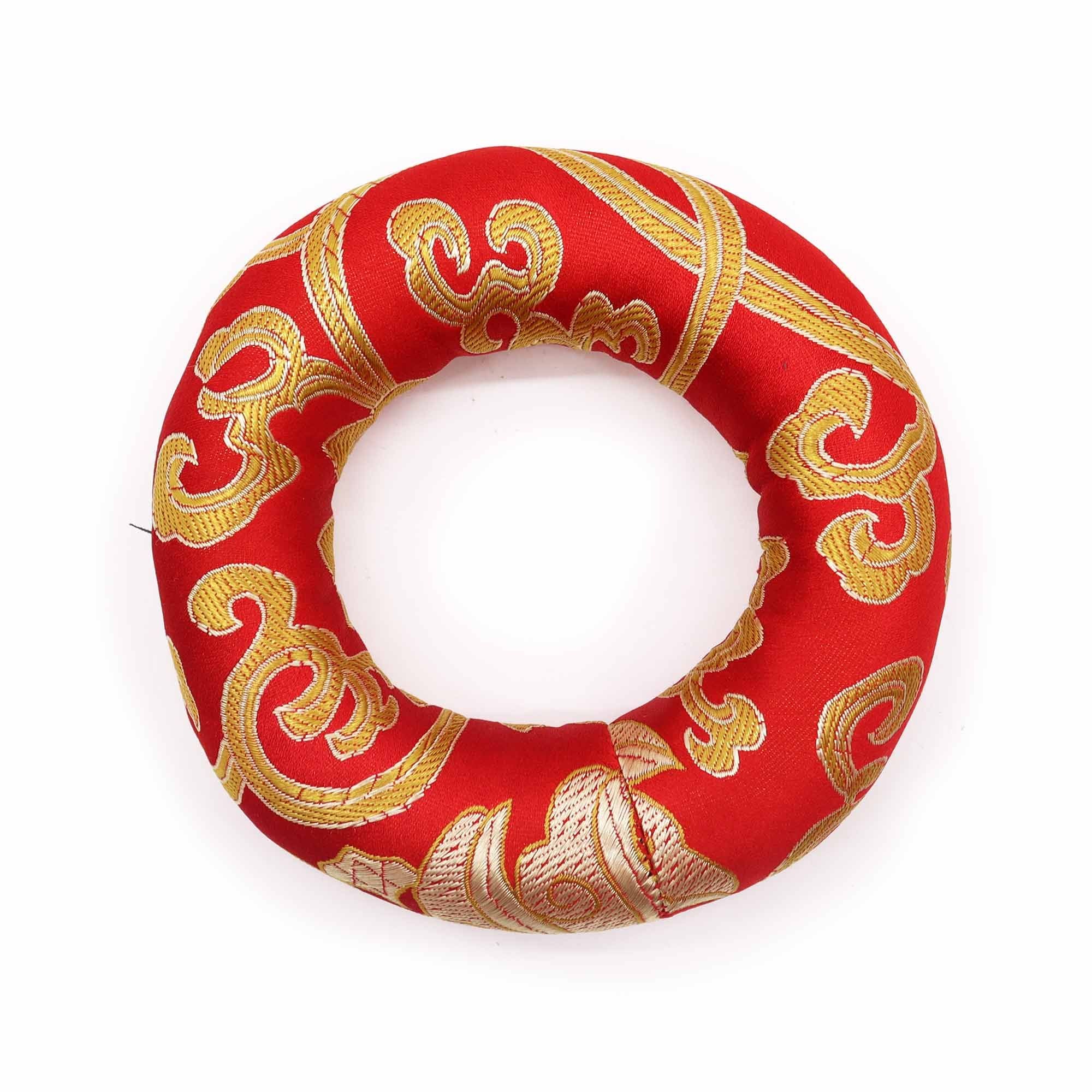 Cuscino Rosso 10cm per Ciotola Tibetana 12-14cm