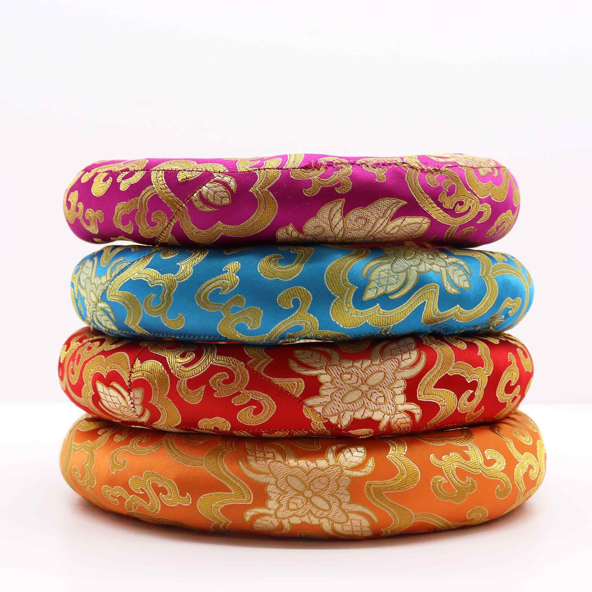 Cuscino per Campana Tibetana 24cm - Colori Assortiti