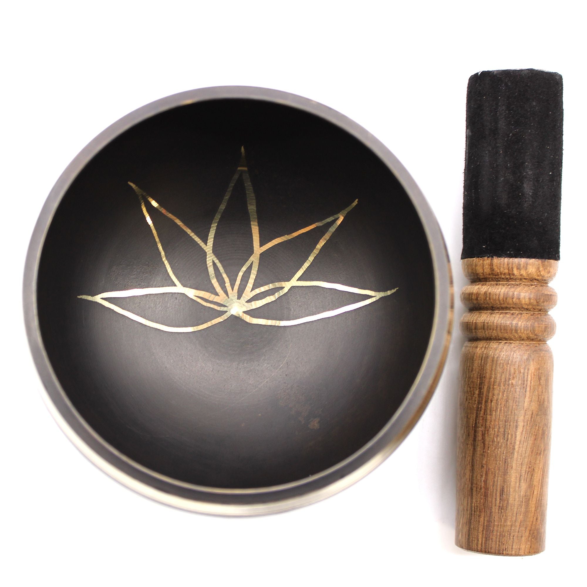 Set Campana Tibetana con Fiore di Loto