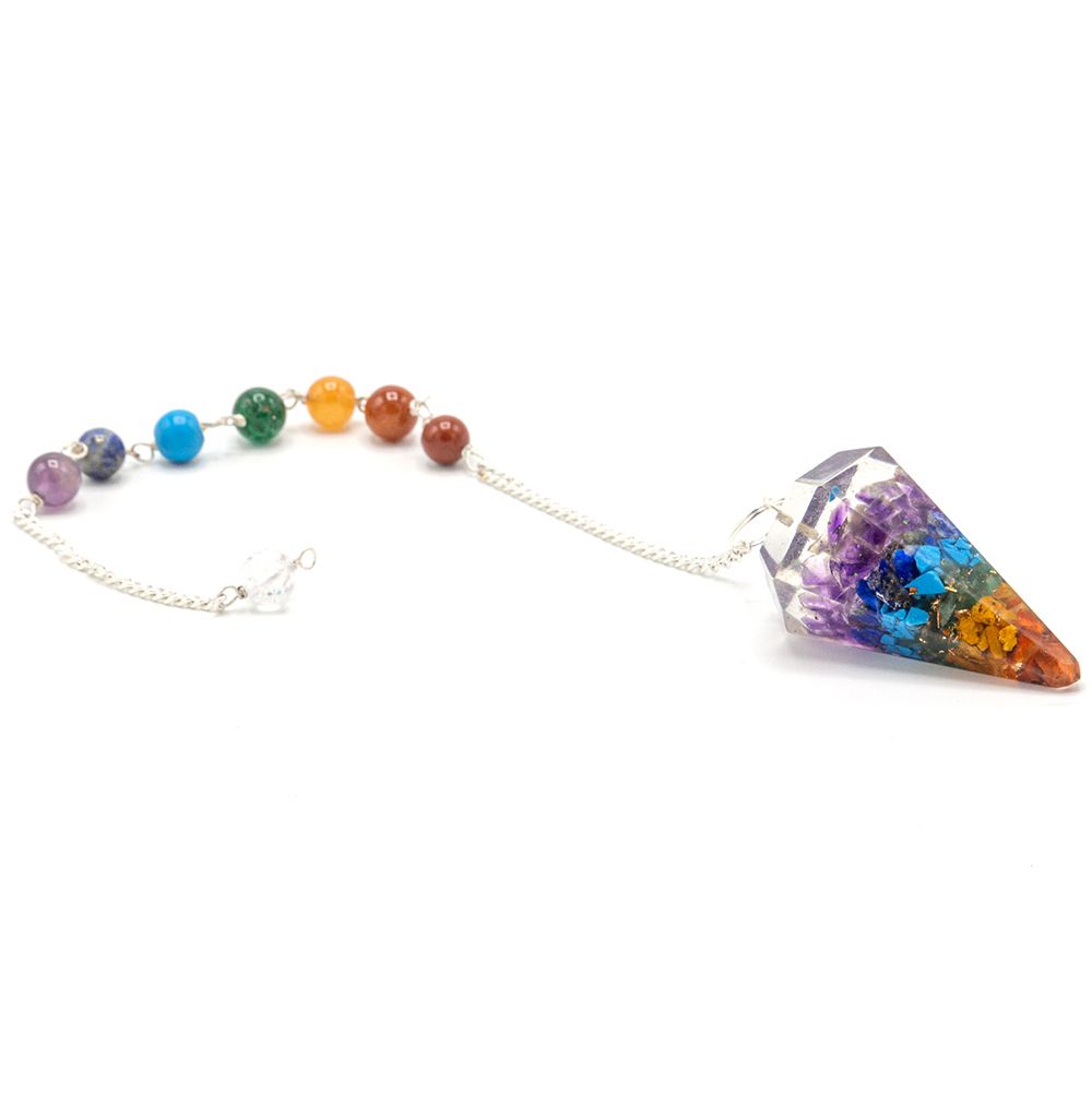 Pendolo Chakra Orgonite Potenziato