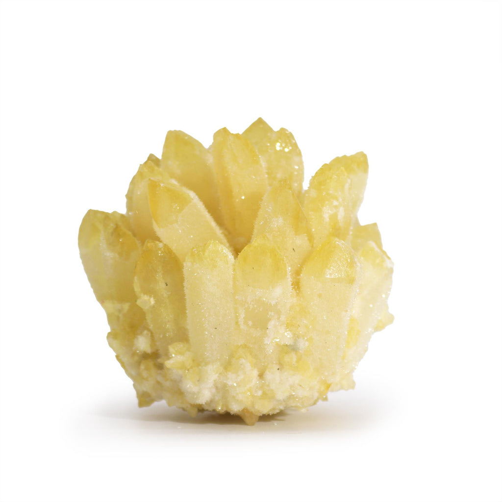 Geode di Quarzo Naturale - Quarzo Fantasma Giallo 1pezzo
