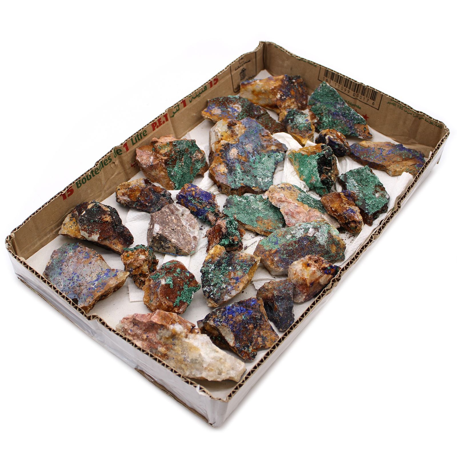 Campione Azurite Malachite (circa 20 pezzi)