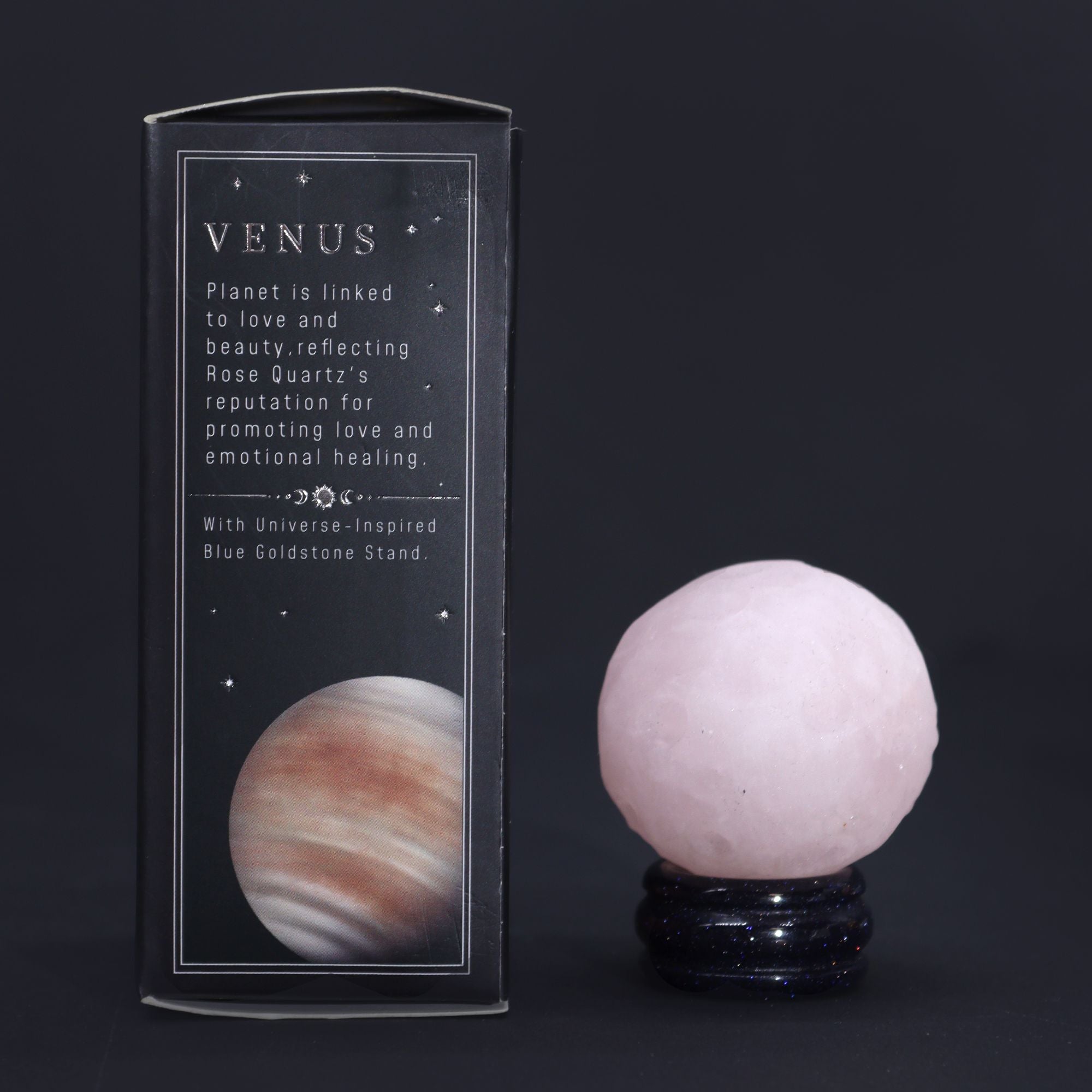 Pianeta di Quarzo Rosa su Base Goldstone (Venere)