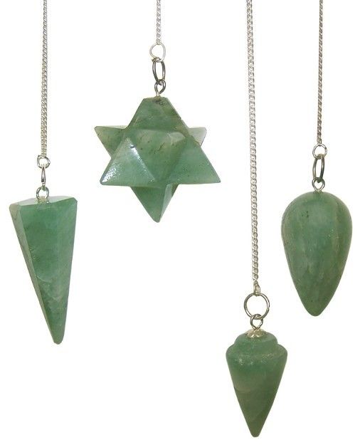 Pendolo Magico Avventurina Verde per Chakra 1pezzo