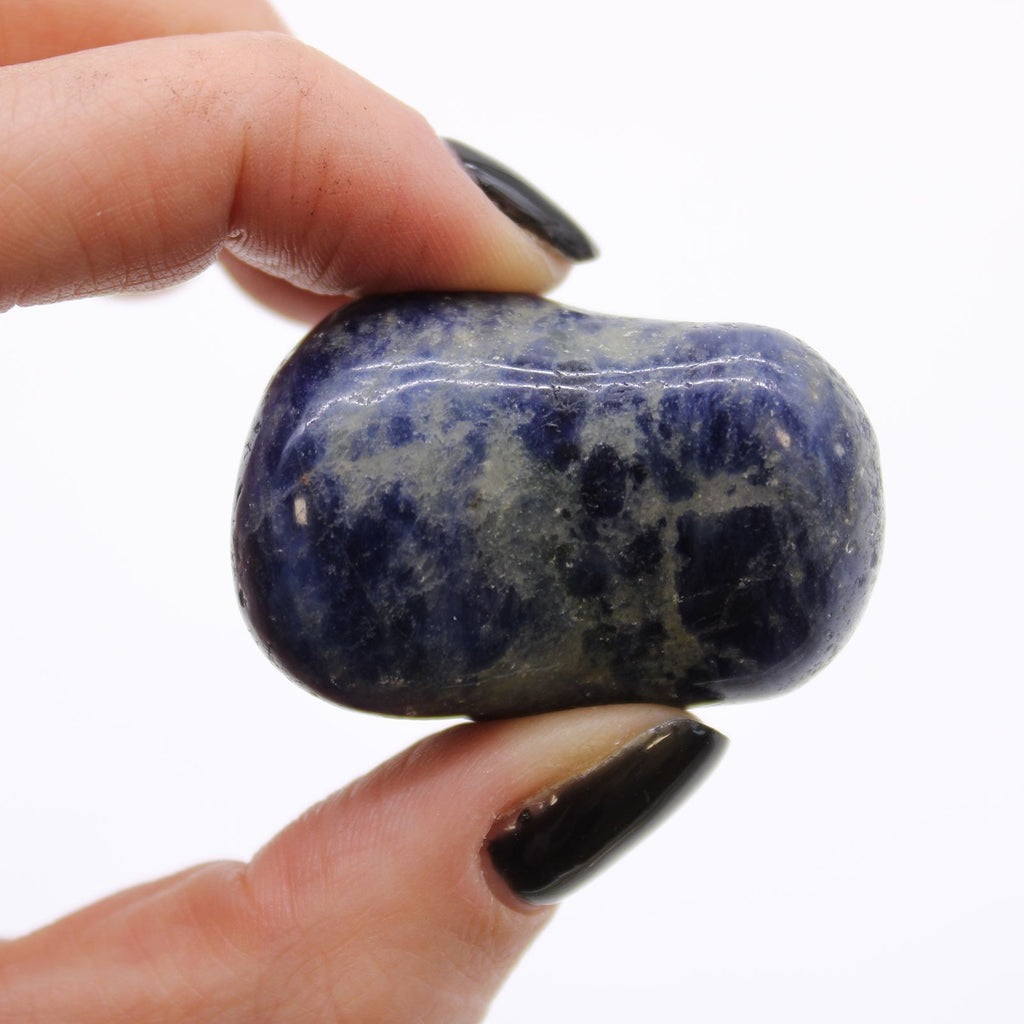 Pietre Burattate Africane Grandi - Sodalite Blu Pura 6pezzi