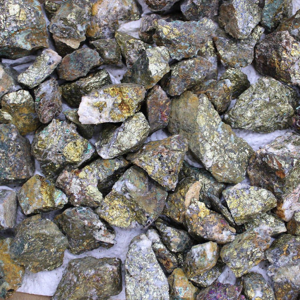 Campione di Minerali - Calcopirite (ca. 80 pezzi)