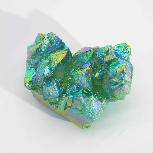 Aura Green Flame Quarzo - Cristallo Quarzo Med Enhanced 1pezzo