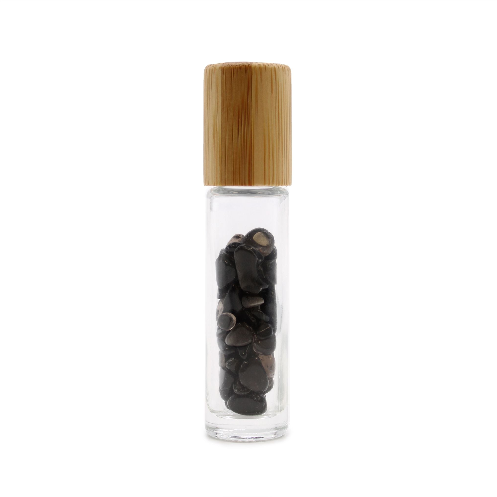 Roller Oli Essenziali Tormalina Nera - Tappo Legno