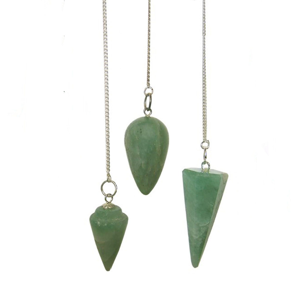 Pendolo Magico Avventurina Verde per Chakra 1pezzo