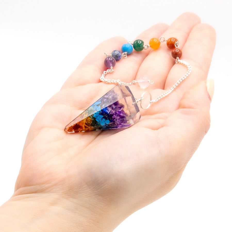 Pendolo Chakra Orgonite Potenziato