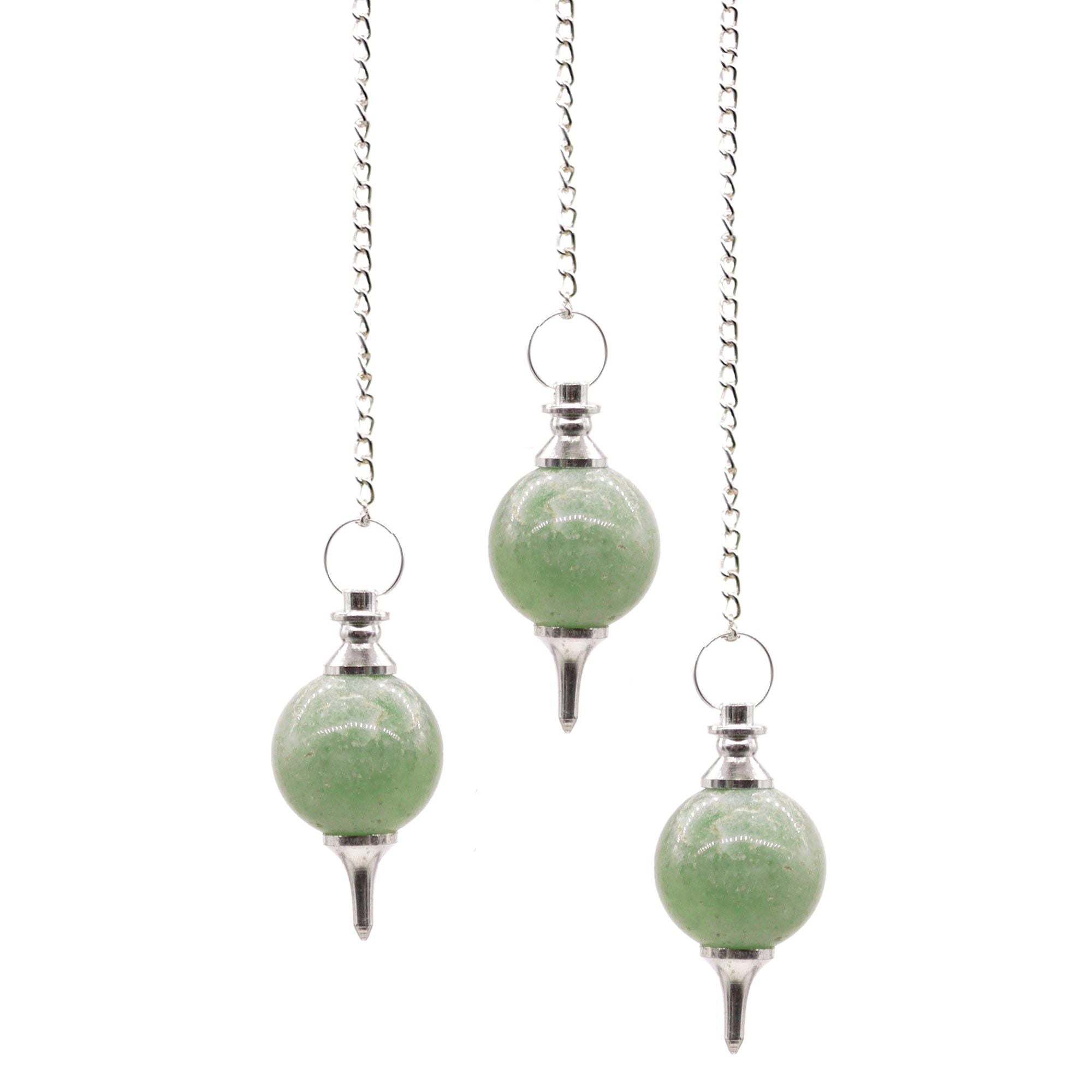 Pendolo Sfera - Avventurina Verde 1pezzo