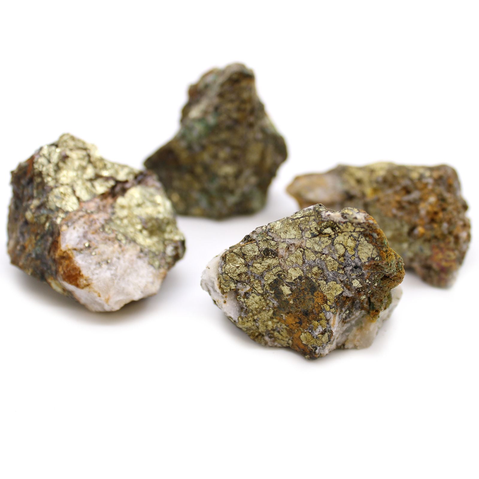 Campione di Minerali - Calcopirite (ca. 80 pezzi)