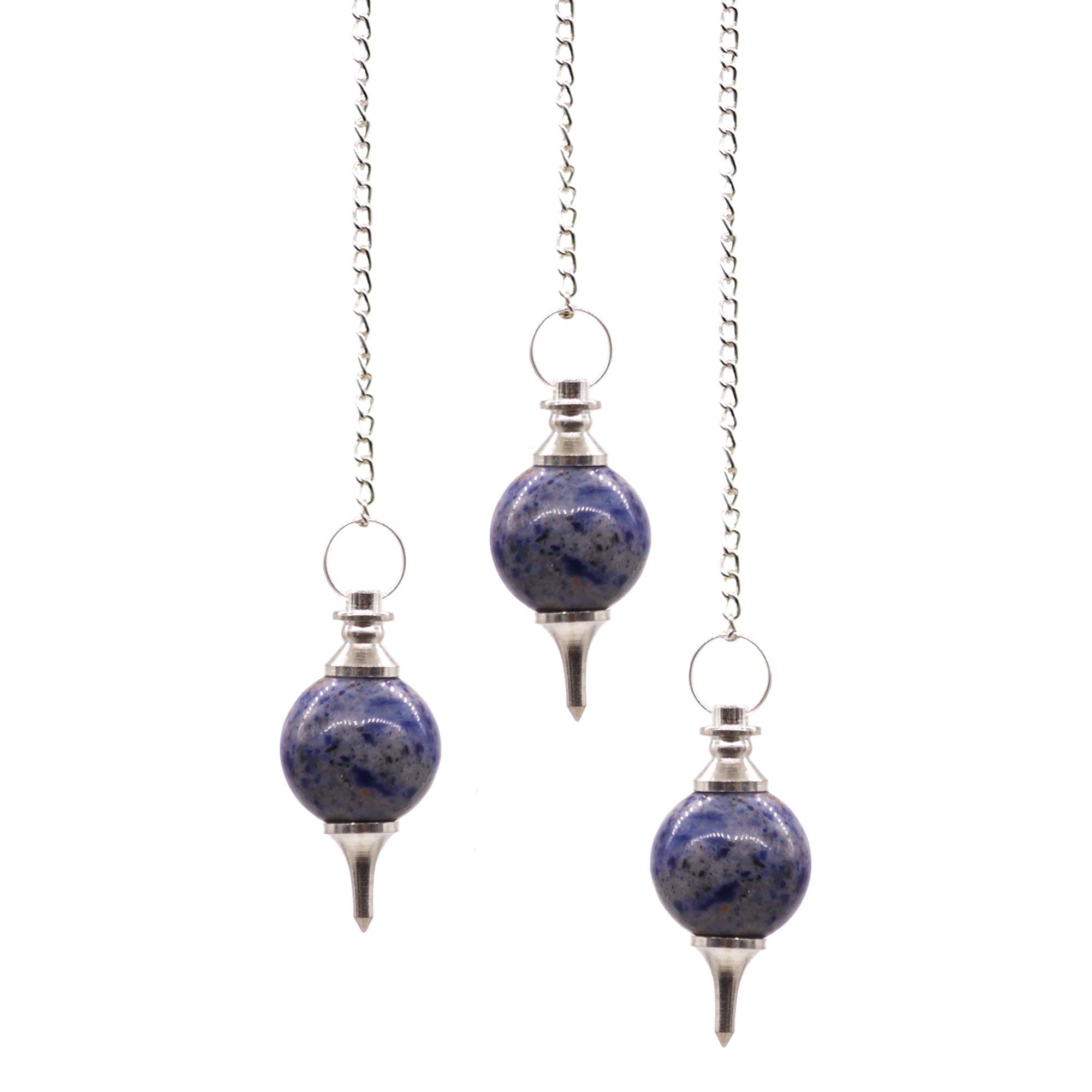 Pendolo Sfera in Sodalite 1pezzo