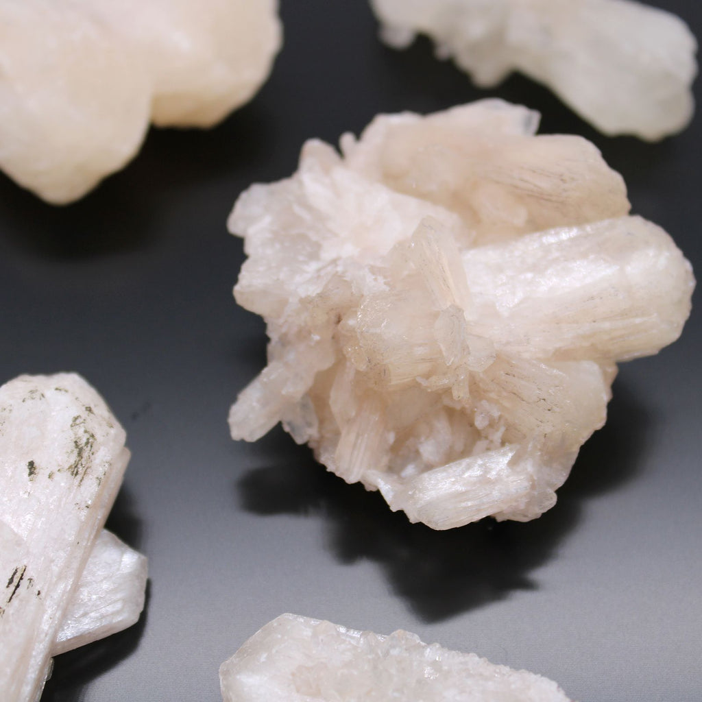 Combinazione Stilbite e Apofillite 20-30mm 6pezzi