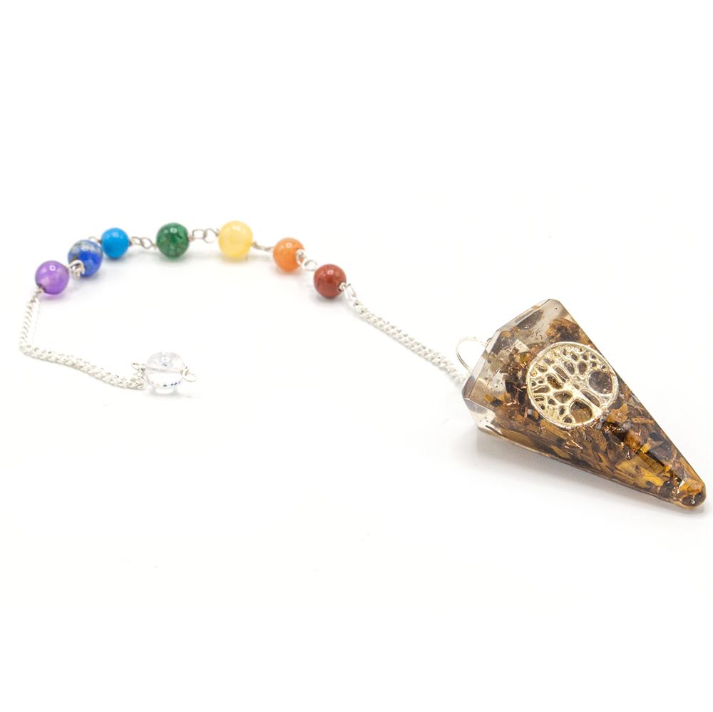 Pendolo Orgonite Chakra Albero della Vita