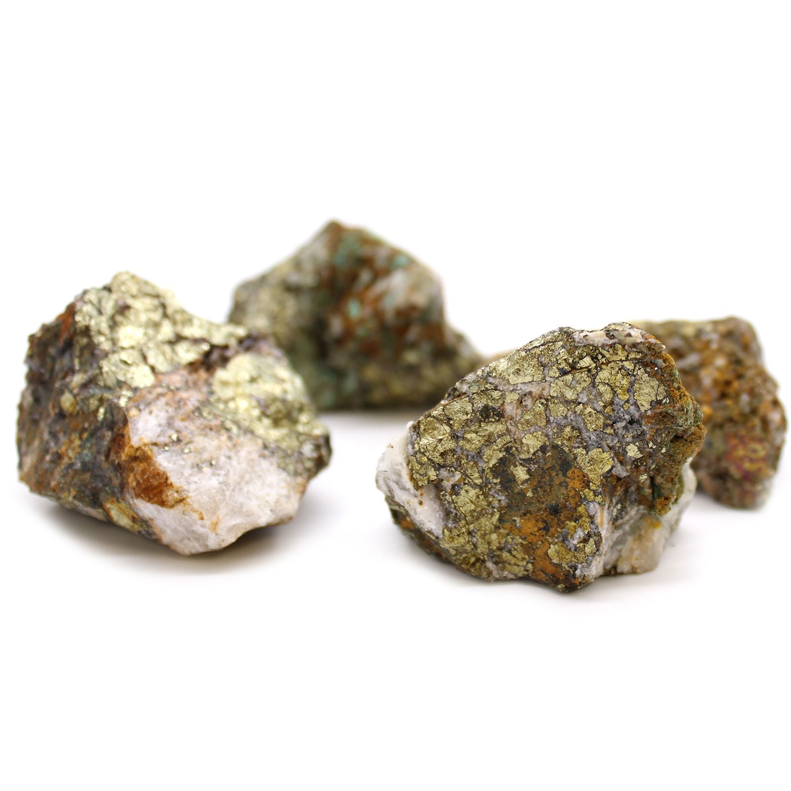 Campione di Minerali - Calcopirite (ca. 80 pezzi)