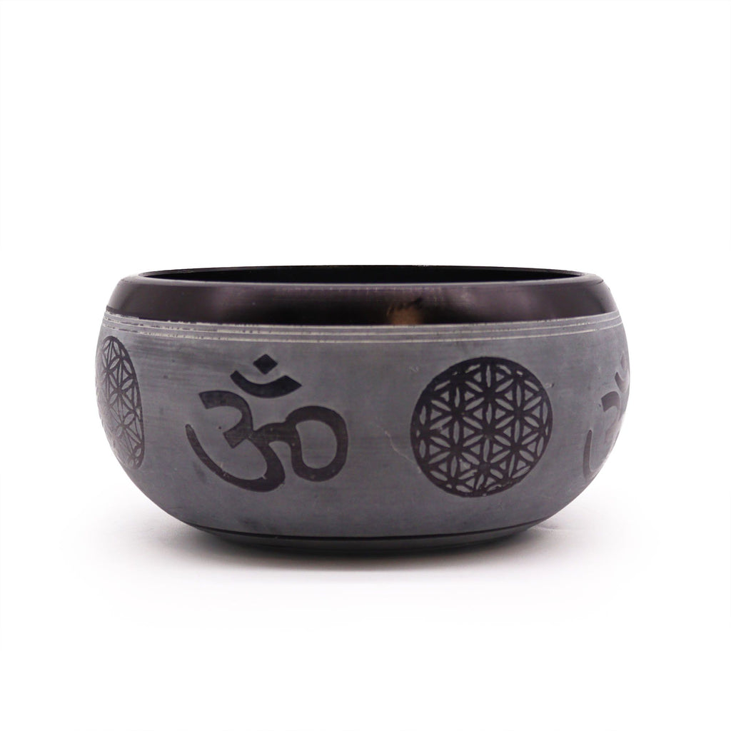 Ciotola Tibetana OM Cinque Buddha - 16cm