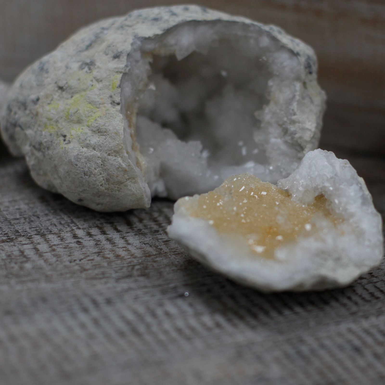 Geodi di Calcite 10-12 cm 1pezzo